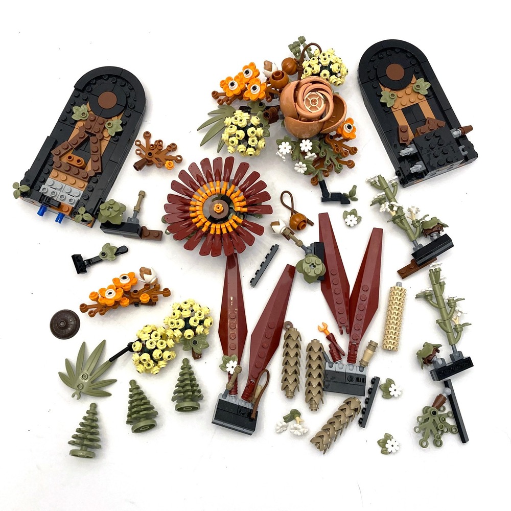 LEGO 10314 Botanical Dried Flower Centerpiece Replacement Parts Only